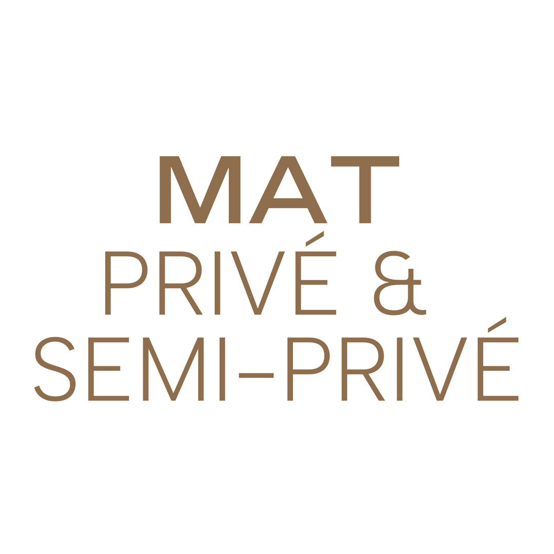 Mat - Privé & Semi-Privé