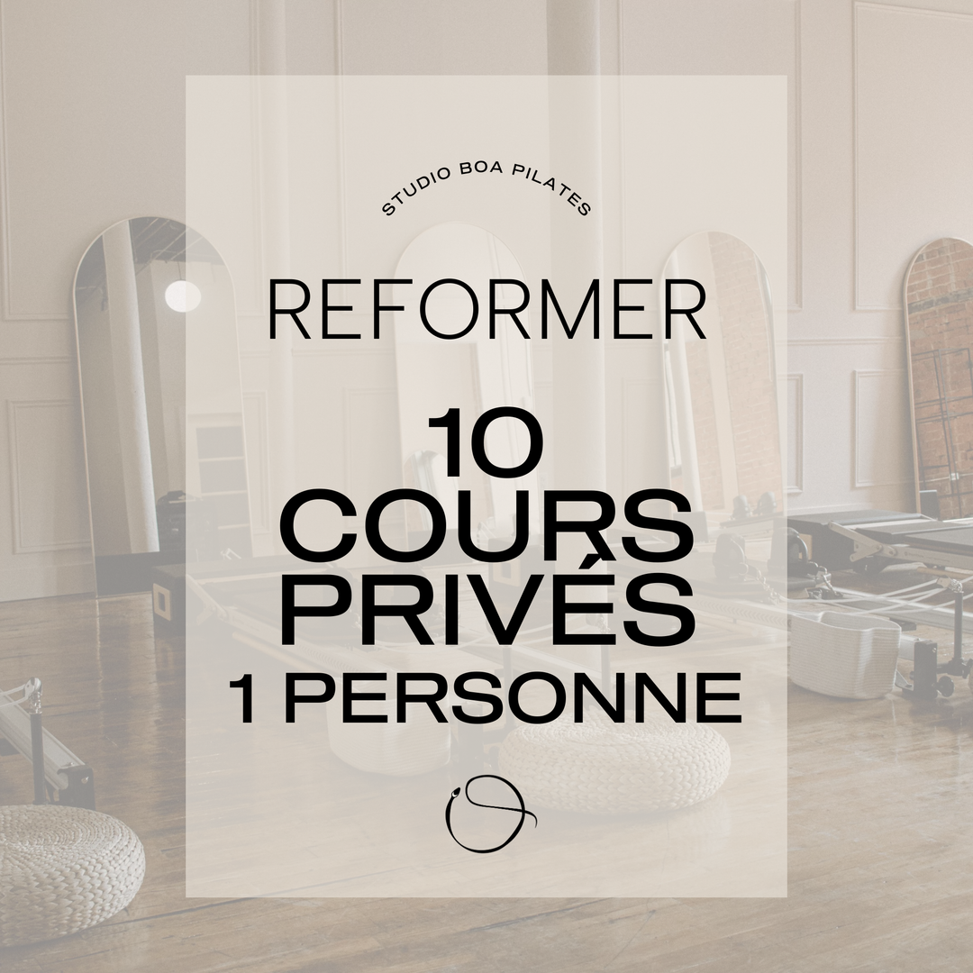 Reformer - 10 Privés Pour 1 Personne