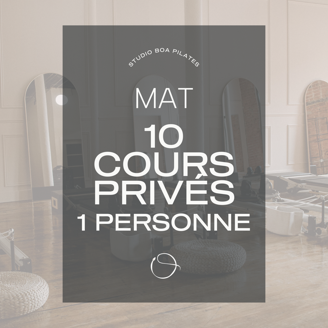 Mat - 10 Privés Pour 1 Personne